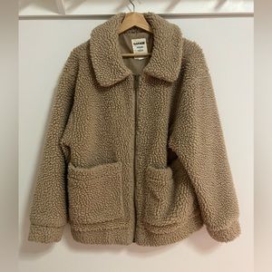 Oversized Teddy Jacket